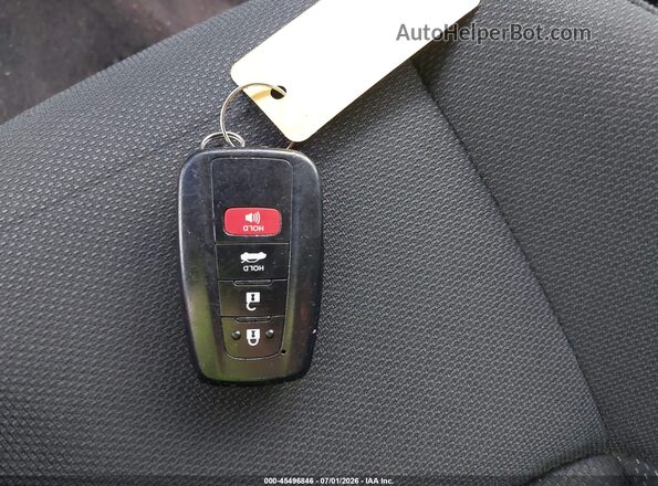 JTDP4RCEXLJ014338 2020 TOYOTA COROLLA Black წინა პანელის ხედი
