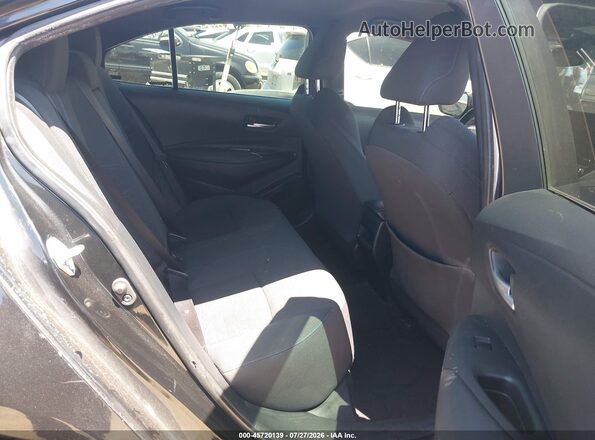 JTDS4MCE0MJ053843 2021 TOYOTA COROLLA Black Vista de la etiqueta del VIN