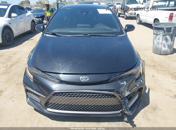 JTDS4MCE0MJ053843 2021 TOYOTA COROLLA Black Vista del cuadro de instrumentos
