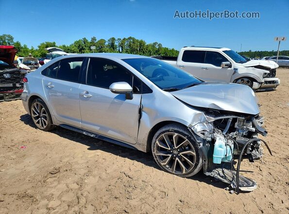 JTDS4MCE0MJ061425 2021 TOYOTA COROLLA Silver წინა მარჯვენა