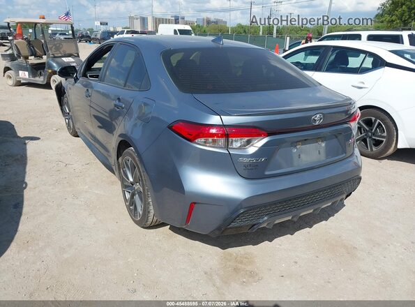 JTDS4MCE1MJ055133 2021 TOYOTA COROLLA Gray Rear left