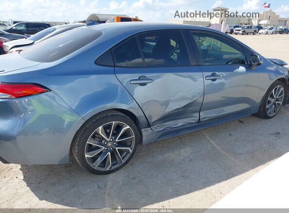 JTDS4MCE1MJ055133 2021 TOYOTA COROLLA Gray Rear interior view
