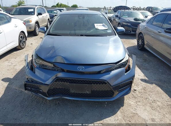 JTDS4MCE1MJ055133 2021 TOYOTA COROLLA Gray Instrument cluster view