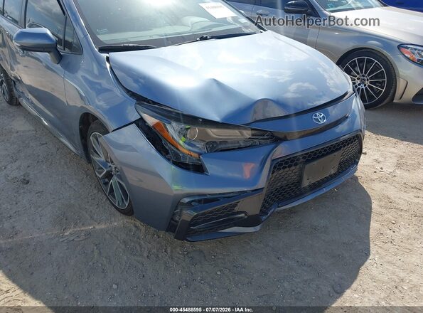 JTDS4MCE1MJ055133 2021 TOYOTA COROLLA Gray Front view