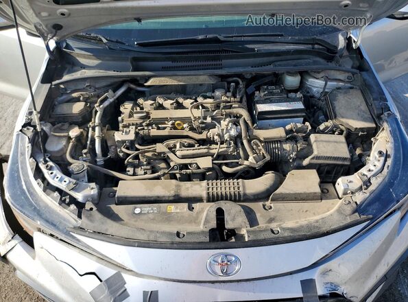 JTDS4MCE1MJ055178 2021 TOYOTA COROLLA Silver Rear interior view