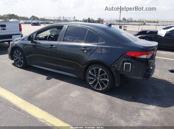 JTDS4MCE1MJ056945 2021 TOYOTA COROLLA Black Tył lewy