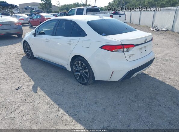 JTDS4MCE1MJ061966 2021 TOYOTA COROLLA White Հետևի ձախ