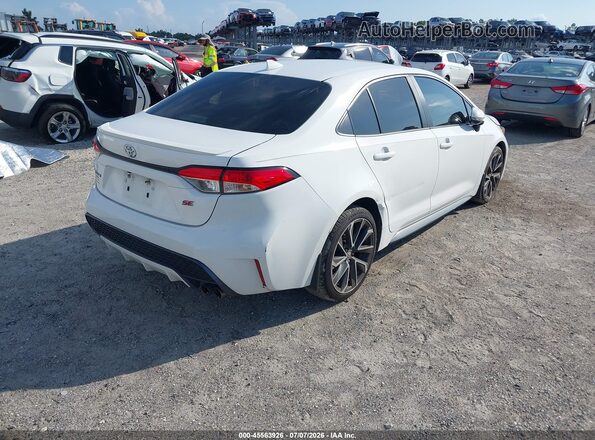 JTDS4MCE1MJ061966 2021 TOYOTA COROLLA White Հետևի աջ