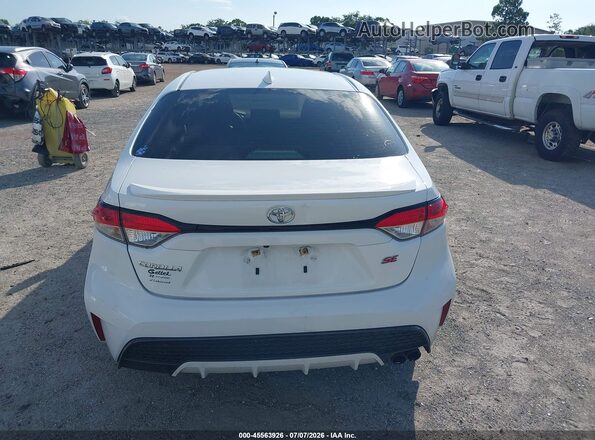 JTDS4MCE1MJ061966 2021 TOYOTA COROLLA White 
