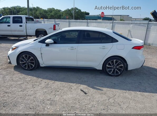 JTDS4MCE1MJ061966 2021 TOYOTA COROLLA White Սալոնի 360 աստիճան տեսք