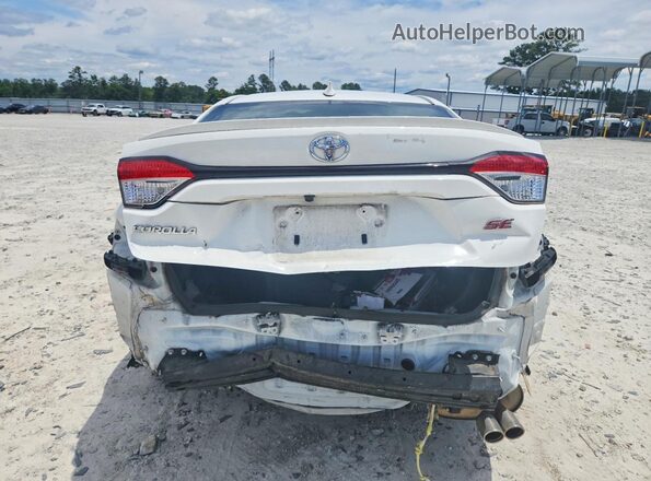 JTDS4MCE1N3506793 2022 TOYOTA COROLLA White Rear view