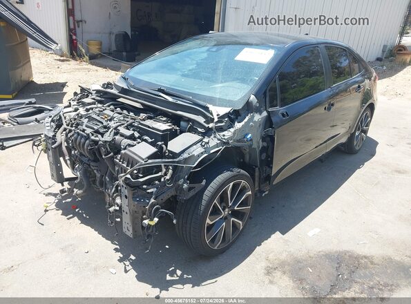 JTDS4MCE1NJ092491 2022 TOYOTA COROLLA Черный Передняя левая четверть