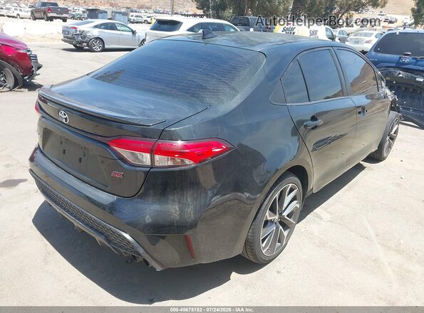 JTDS4MCE1NJ092491 2022 TOYOTA COROLLA Черный Задняя правая четверть