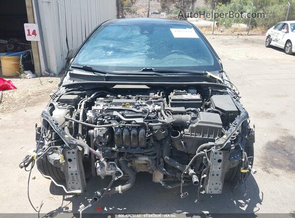 JTDS4MCE1NJ092491 2022 TOYOTA COROLLA Черный Вид задней части салона