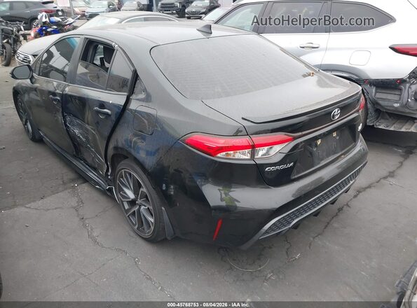 JTDS4MCE2MJ053519 2021 TOYOTA COROLLA Black Tył lewy