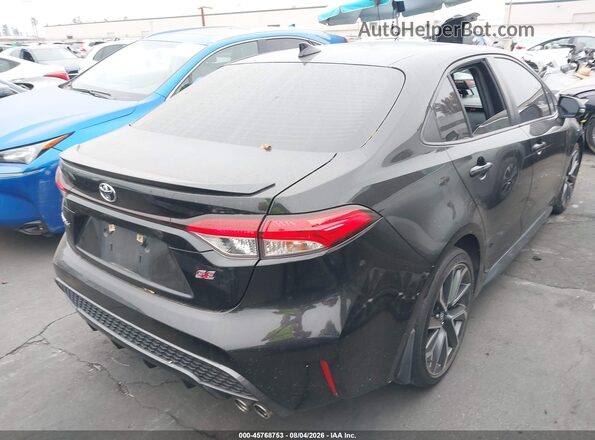 JTDS4MCE2MJ053519 2021 TOYOTA COROLLA Black Tył prawy