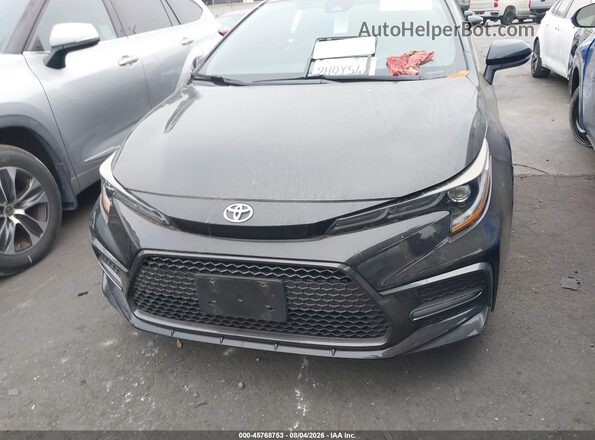JTDS4MCE2MJ053519 2021 TOYOTA COROLLA Black Widok wnętrza z tyłu