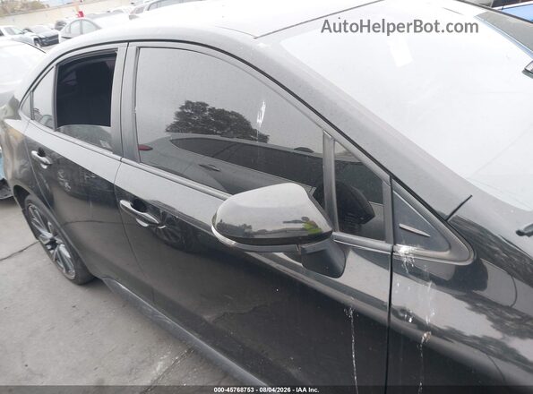 JTDS4MCE2MJ053519 2021 TOYOTA COROLLA Black Widok wnętrza 360 stopni