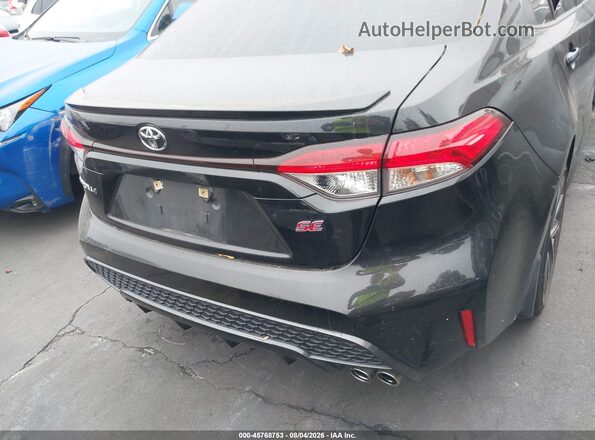 JTDS4MCE2MJ053519 2021 TOYOTA COROLLA Black 