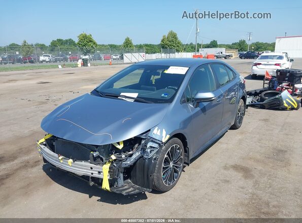 JTDS4MCE2MJ064634 2021 TOYOTA COROLLA Gray Przód lewy
