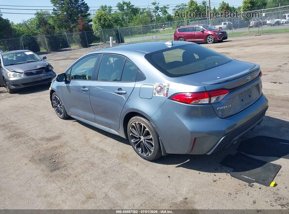 JTDS4MCE2MJ064634 2021 TOYOTA COROLLA Gray Tył lewy