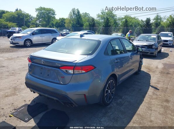 JTDS4MCE2MJ064634 2021 TOYOTA COROLLA Gray Tył prawy