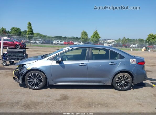 JTDS4MCE2MJ064634 2021 TOYOTA COROLLA Gray 