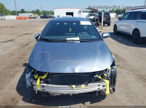 JTDS4MCE2MJ064634 2021 TOYOTA COROLLA Gray Widok wnętrza z tyłu