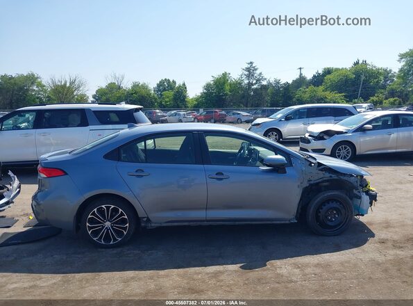 JTDS4MCE2MJ064634 2021 TOYOTA COROLLA Gray Widok wnętrza 360 stopni