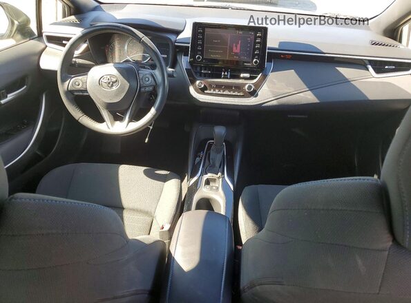 JTDS4MCE2MJ075701 2021 TOYOTA COROLLA White Առջևի վահանակի տեսք