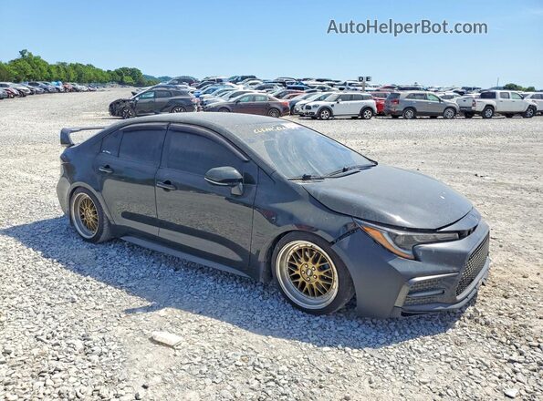 JTDS4MCE2MJ078016 2021 TOYOTA COROLLA Black Передня права чверть