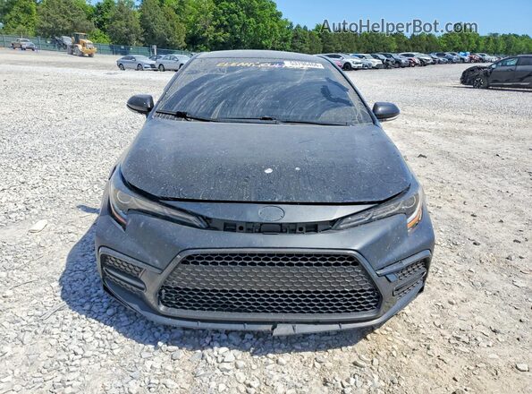 JTDS4MCE2MJ078016 2021 TOYOTA COROLLA Black Вид спереду