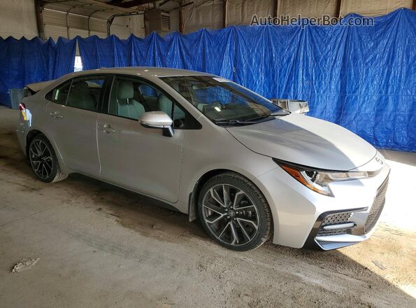 JTDS4MCE2NJ096162 2022 TOYOTA COROLLA Silver Przód prawy