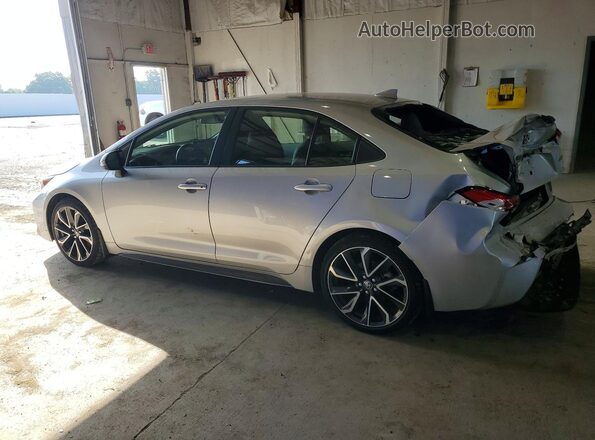 JTDS4MCE2NJ096162 2022 TOYOTA COROLLA Silver Tył lewy