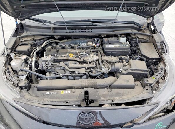 JTDS4MCE2NJ098736 2022 TOYOTA COROLLA Black Widok wnętrza z tyłu
