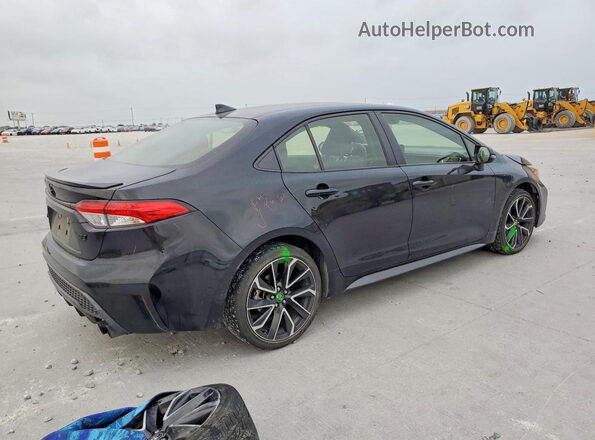 JTDS4MCE2NJ098736 2022 TOYOTA COROLLA Black Tył prawy