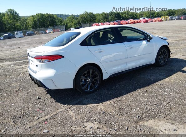JTDS4MCE2T3532185 2026 TOYOTA COROLLA White Tył prawy