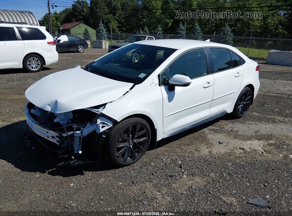 JTDS4MCE2T3532185 2026 TOYOTA COROLLA White Przód lewy