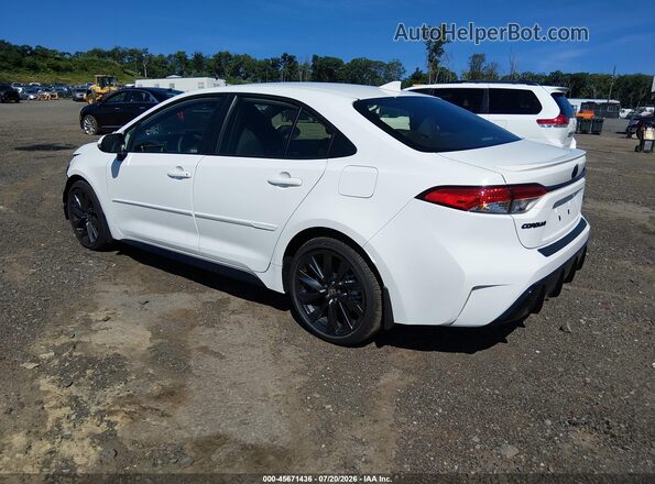 JTDS4MCE2T3532185 2026 TOYOTA COROLLA White Tył lewy