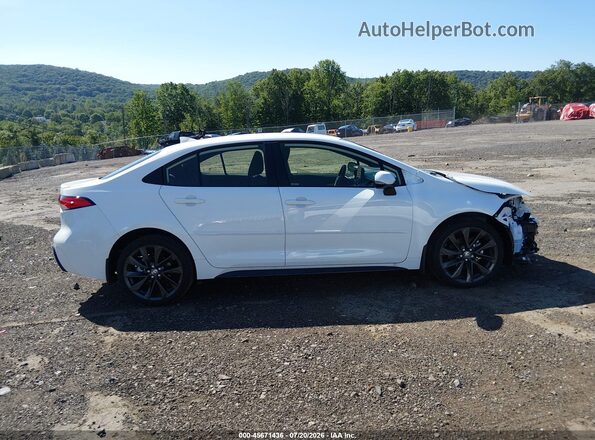 JTDS4MCE2T3532185 2026 TOYOTA COROLLA White Widok wnętrza 360 stopni