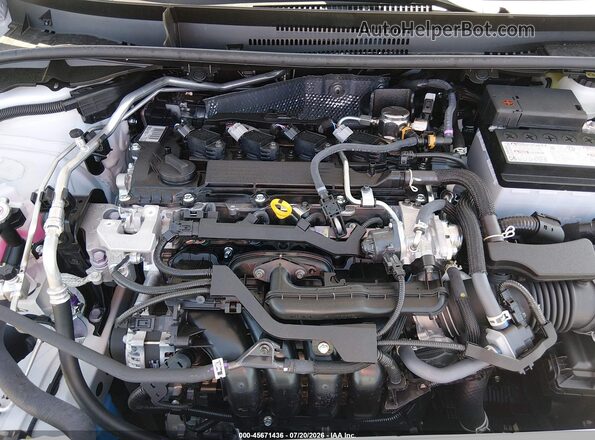 JTDS4MCE2T3532185 2026 TOYOTA COROLLA White Widok z tyłu