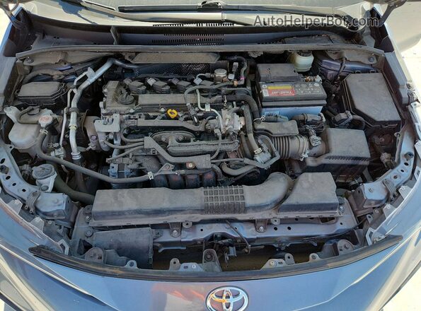 JTDS4MCE3MJ063895 2021 TOYOTA COROLLA Purple Widok wnętrza z tyłu