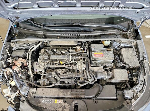 JTDS4MCE3MJ064674 2021 TOYOTA COROLLA Blue Вид задньої частини салону