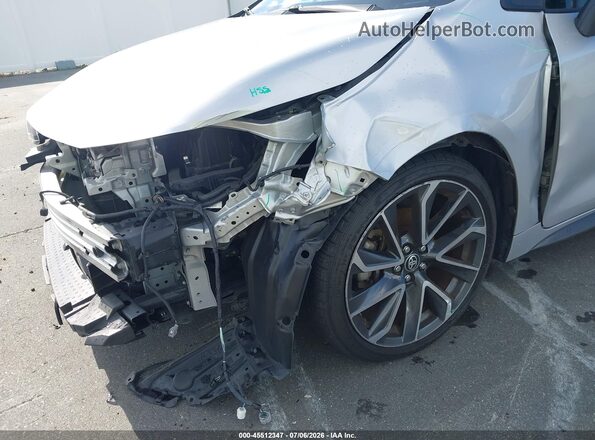 JTDS4MCE3N3504365 2022 TOYOTA COROLLA Silver Вид спереду