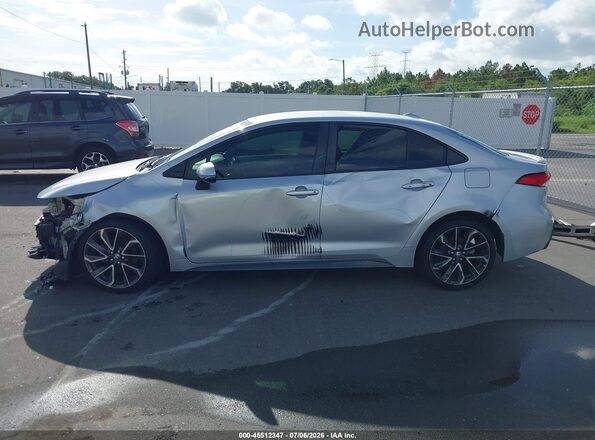 JTDS4MCE3N3504365 2022 TOYOTA COROLLA Silver 