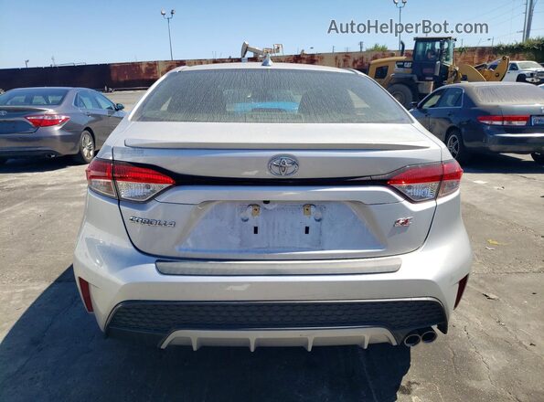 JTDS4MCE3NJ081783 2022 TOYOTA COROLLA Gray Rear view
