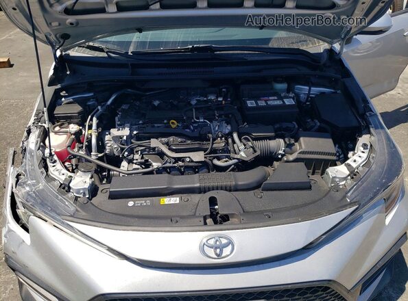 JTDS4MCE3NJ081783 2022 TOYOTA COROLLA Gray Rear interior view