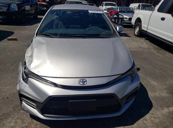 JTDS4MCE3NJ081783 2022 TOYOTA COROLLA Gray Front view