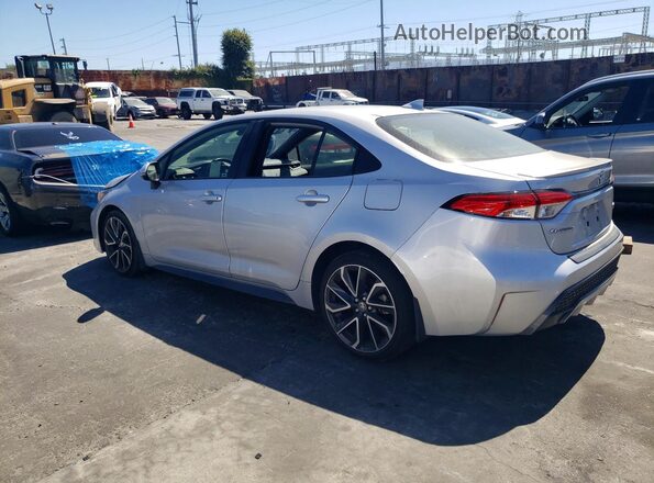JTDS4MCE3NJ081783 2022 TOYOTA COROLLA Gray Rear left