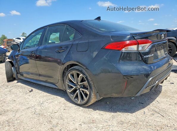JTDS4MCE4MJ068815 2021 TOYOTA COROLLA Черный Задняя левая четверть
